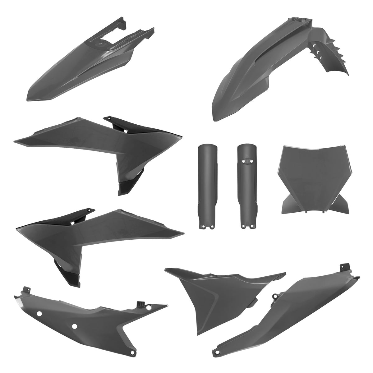 Full Plastic Kit Nardo Grey - 64-91616 - Polisport Plastics