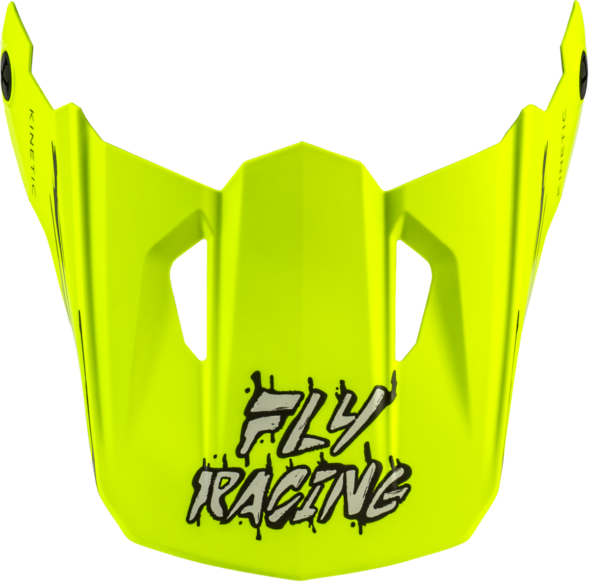 Yth Kinetic Surge Helmet Visor Grey/Hi-Vis Ys-Yl - 73-8725VY - Fly Racing