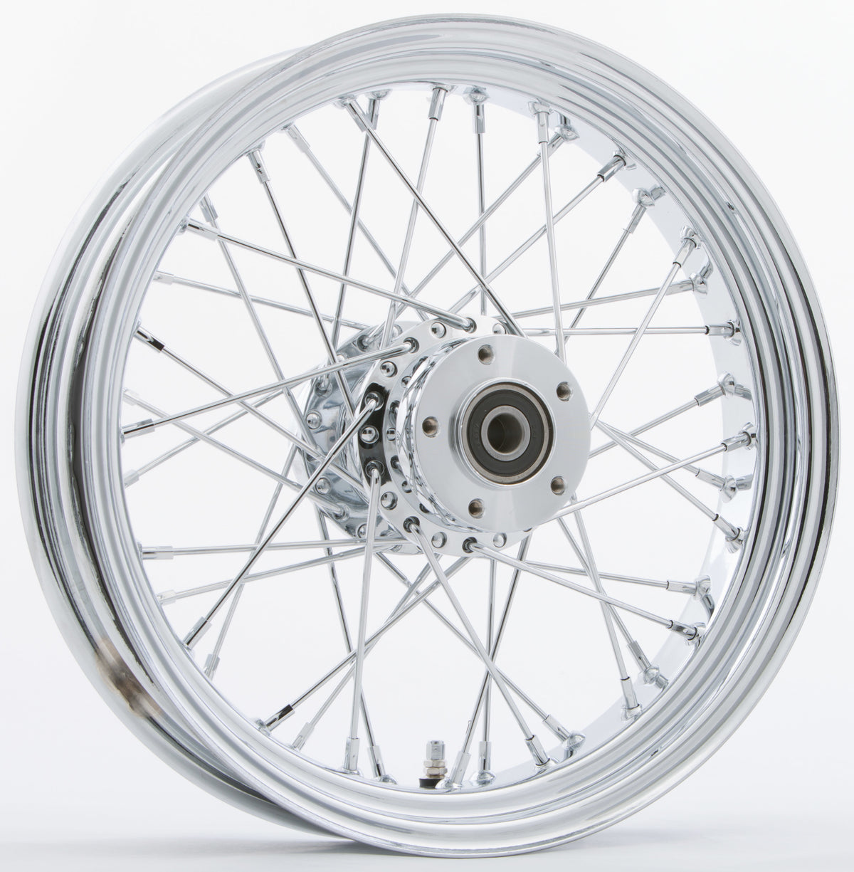 Fr 40-Spk Dd Chrome 16x3.5 Flt-Hub 1" Axl 00 Ltr - 576-04105 - HardDrive