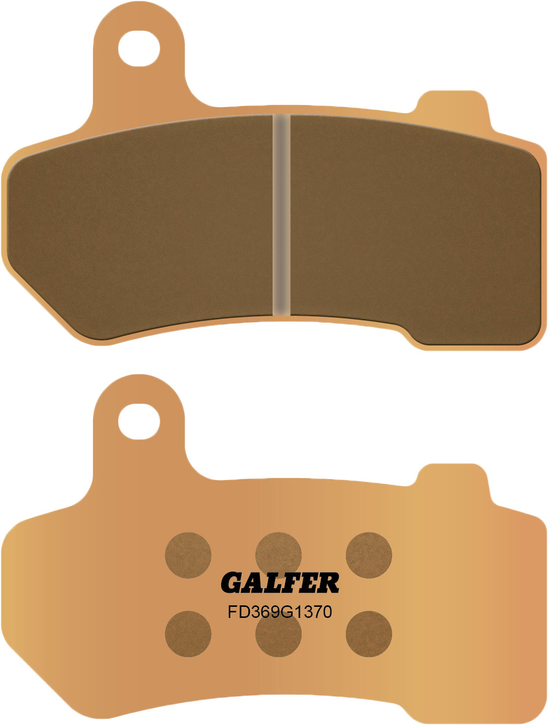 Brake Pads Hh Sintered Fr/Rr - 17-10024 - GALFER