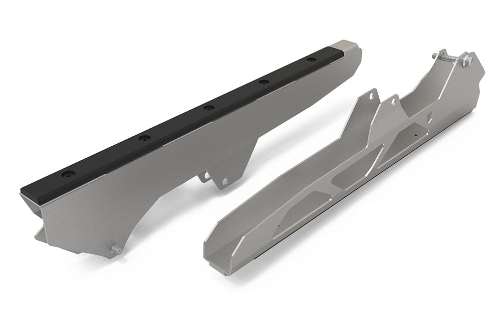Trailing Arm Guards Aluminum W/Hmw Slider Pol - 67-99366 - Pro Armor