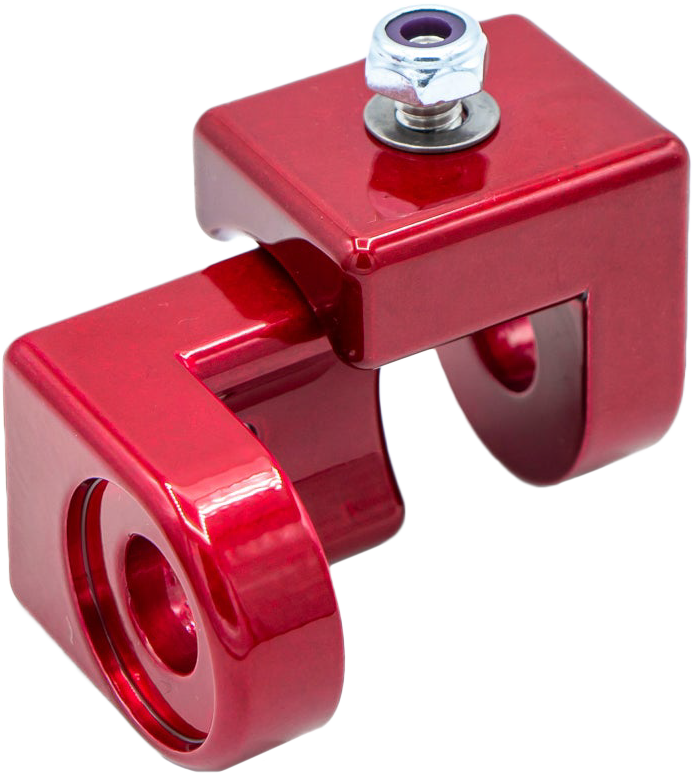 Lightbar Light Mount Red - 750-03136 - SANTORO FABWORX