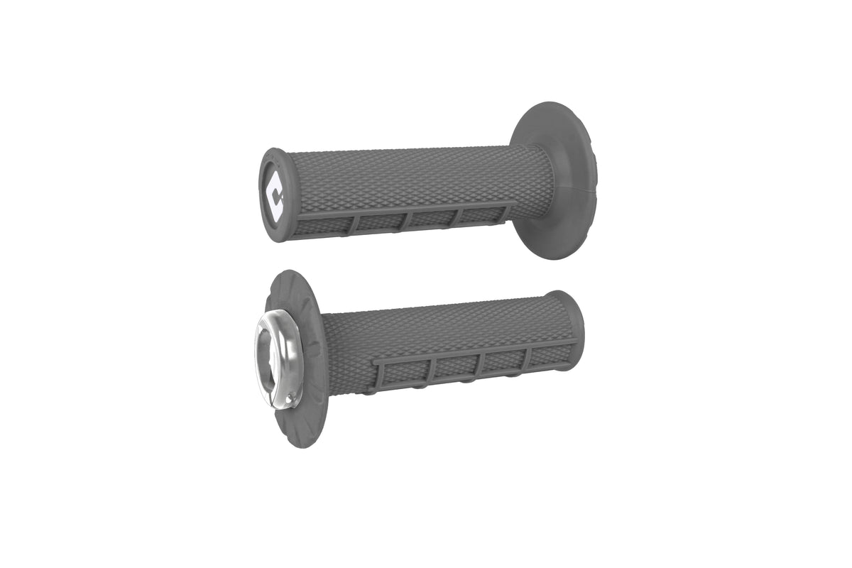 Atv Half Waffle V2.1 Grip Graphite/Silver - 206-0212 - ODI Grips