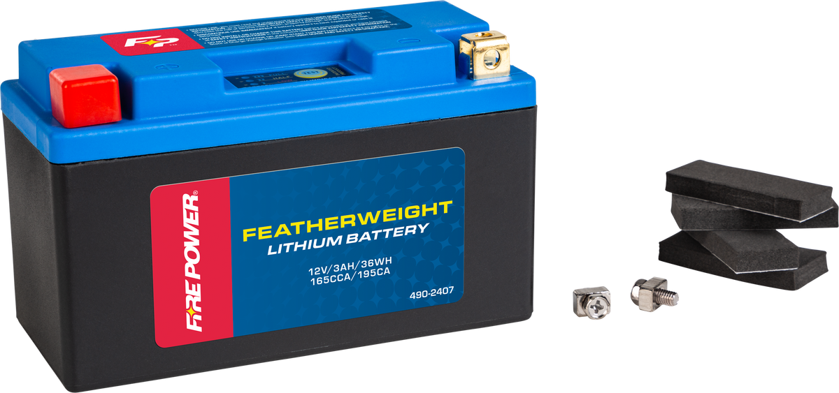 Featherweight Lithium Battery 180 Cca 12v/36wh - 490-2407 - Fire Power