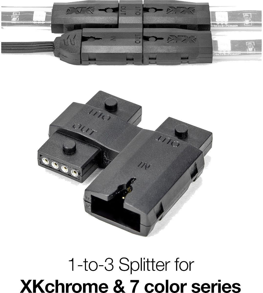1-To-3 Splitter - 653-0032 - XK Glow