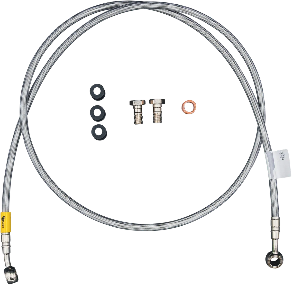 2 Line Front Brake Line Kit - 17-10193 - GBRAKES