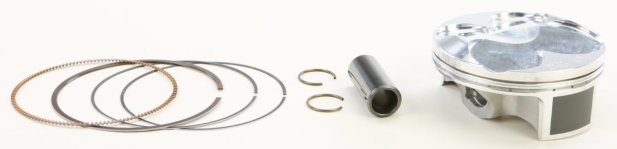Piston Kit Hc Forged 76.96/Std 14.2:1 Yam - 175-24117B - Vertex