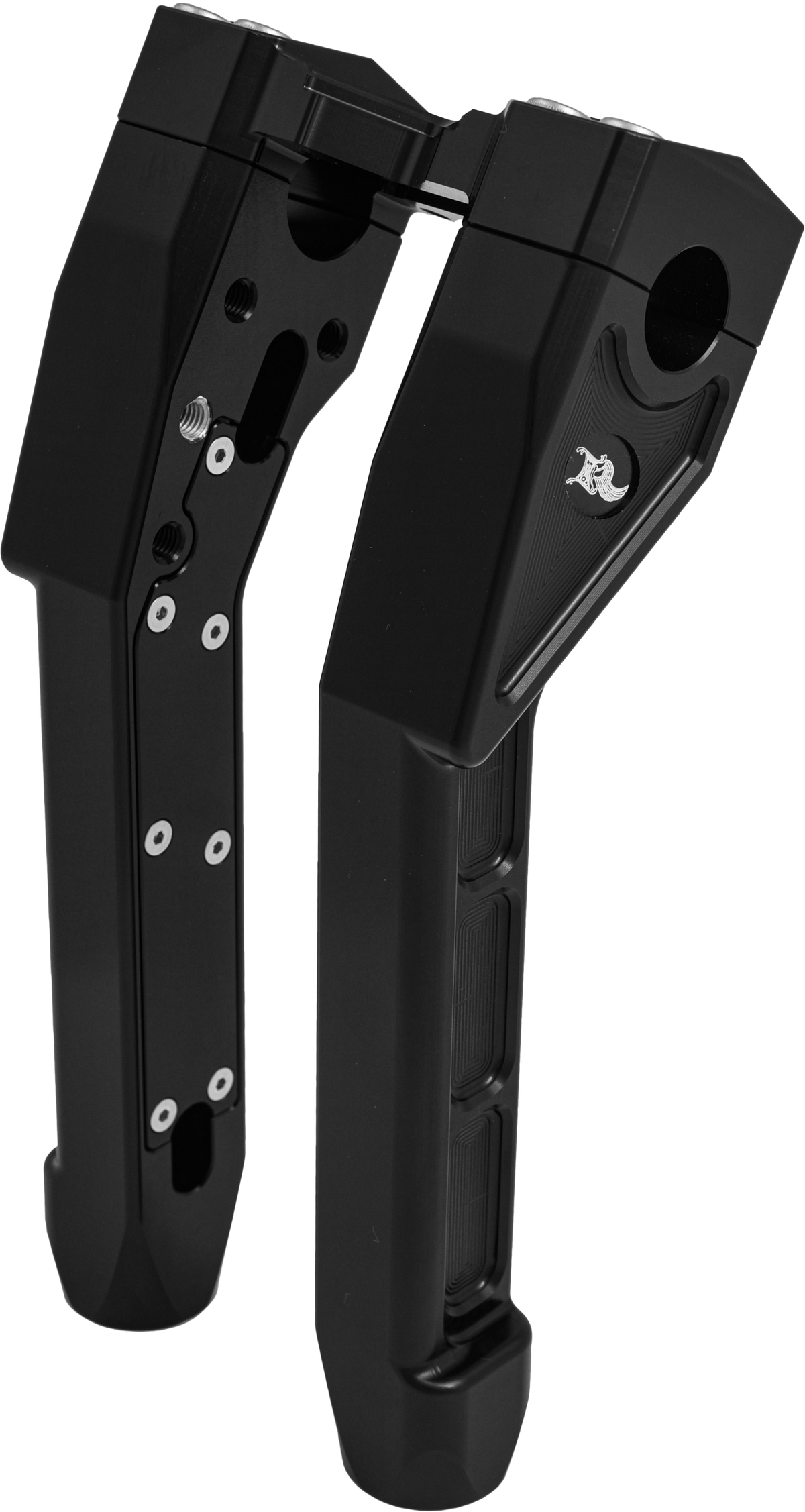 Nl 1-1/8" X-Riser 10" Pull Back Black - 563-03074 - Kens Factory