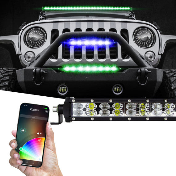 38" Light Bar Rgbw App Control - 653-0217 - XK Glow