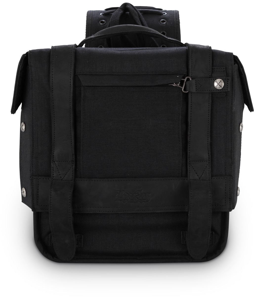 Throwover Saddlebag Black - 750-05507 - Burly Brand