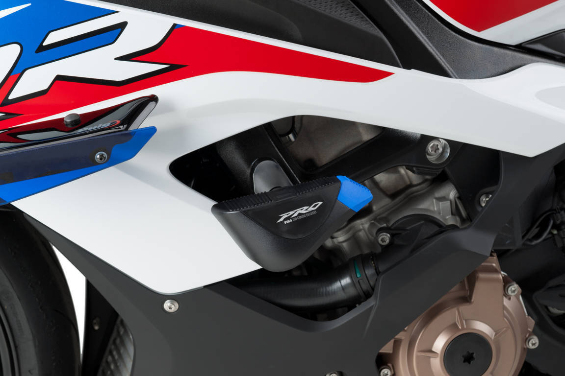 Frame Sliders Pro Black Bmw - 561-03707BK - PUIG