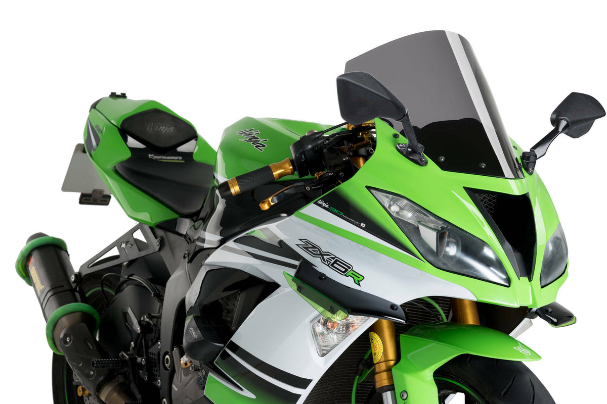 Windscreen R-Racer Smoke Kaw - 561-3629S - PUIG