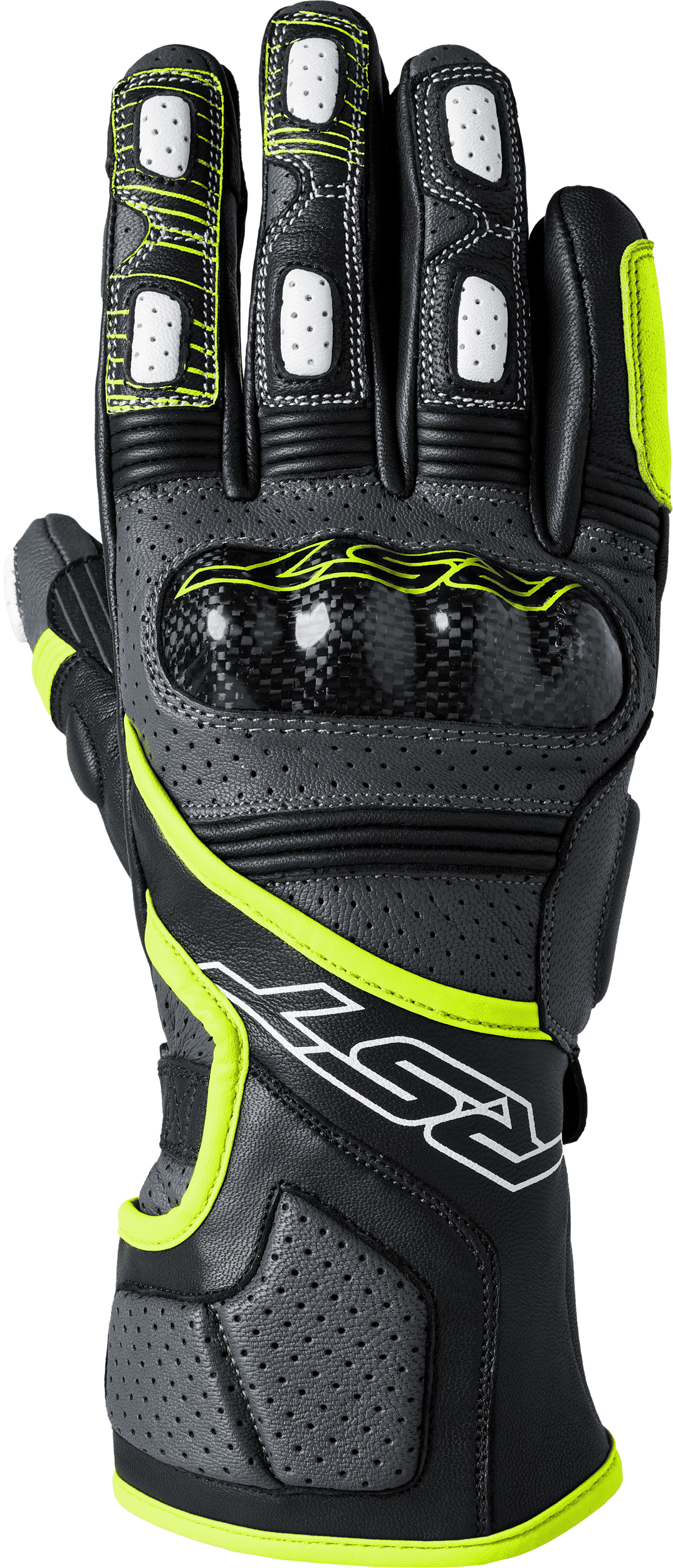 Fulcrum Ce Glove Grey/Flo Yellow/Black  Sm - 556-3179208 - RST