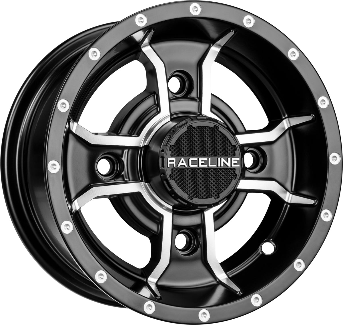 Mamba Sport Wheel 10x5 4/156 3+2 Blk/Machined - 570-1643 - Raceline