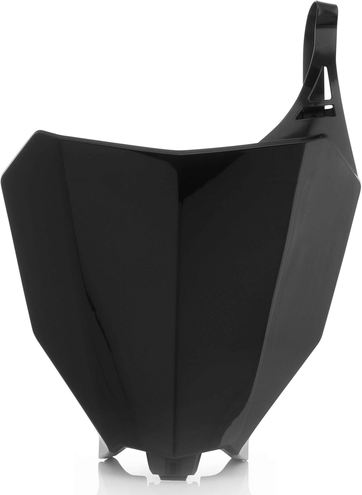 Front Number Plate Black - 26306-80001 - Acerbis
