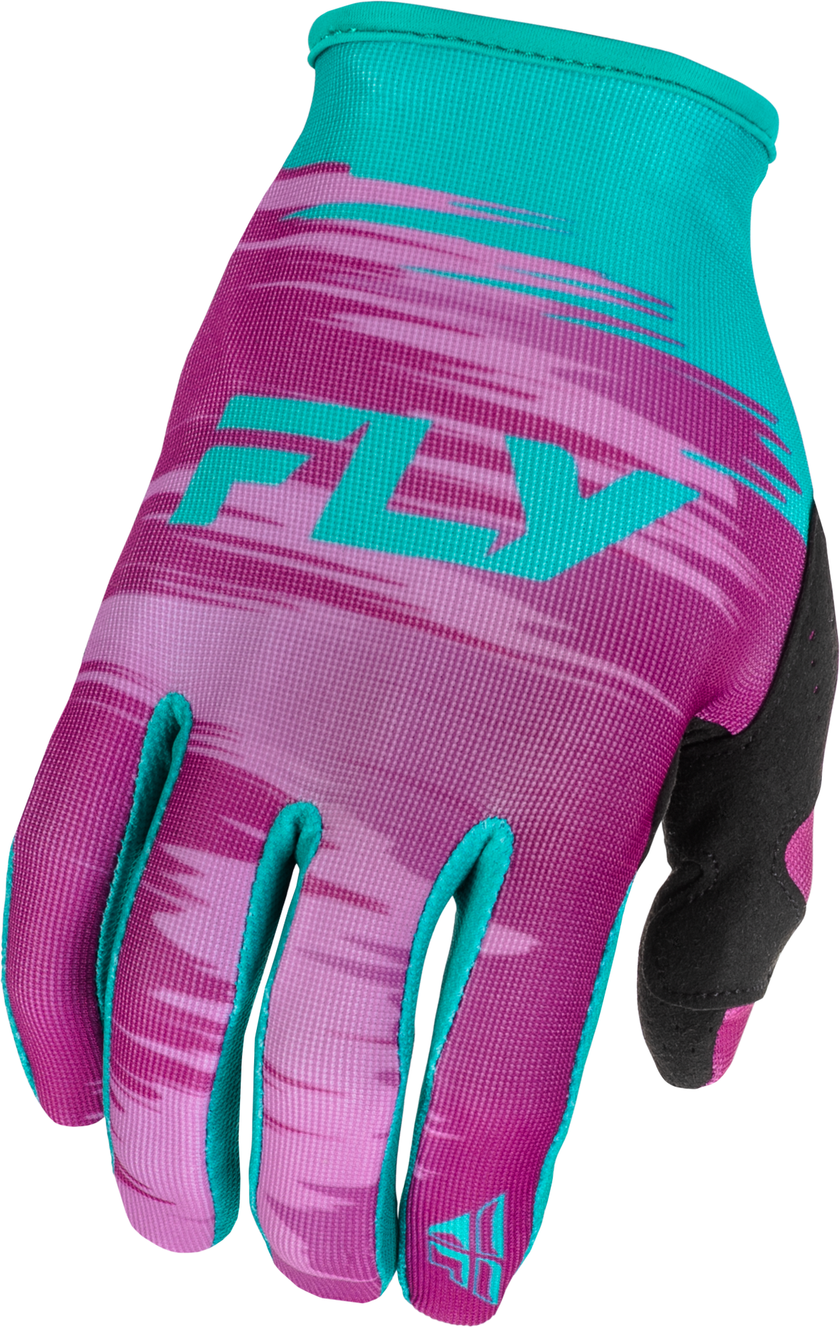 Women'S Lite Gloves Pink/Turquoise 2x - 379-6122X - Fly Racing