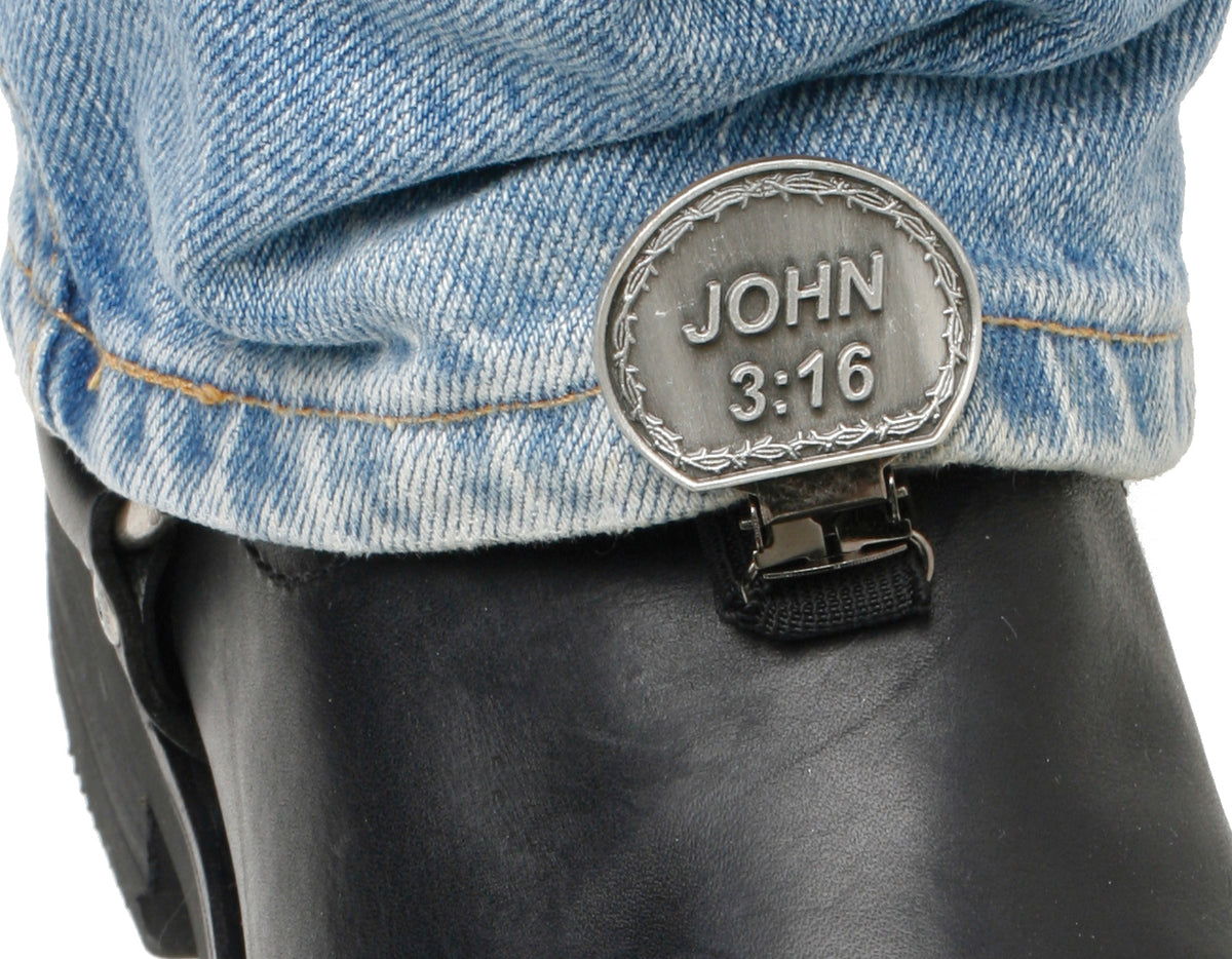 Clips For Stirrup/Strap Boots John 3:16 - 26-7068 - Ryder Clips