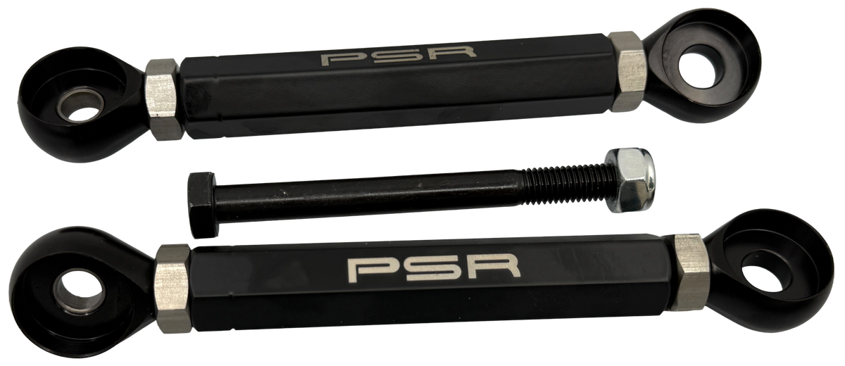Lowering Link Stk - 4" Drop Black Kaw - 581-4765BK - PSR