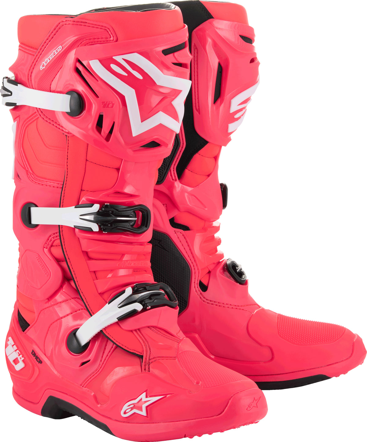 Tech 10 Boots Diva Pink/White 9 - 482-0003609 - alpine star