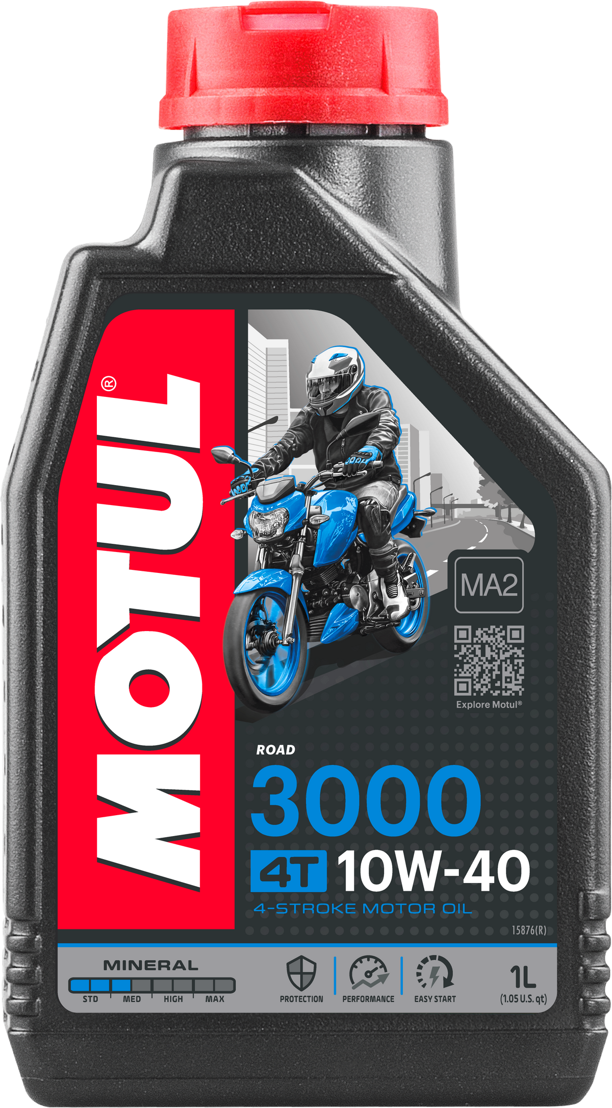 3000 Petroleum Oil 10w40 1l 12/Case - 82-20141 - Motul