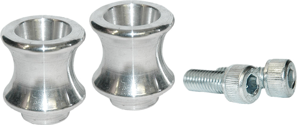 Swingarm Spools 10mm Sil Kaw - 3-SP402S - VORTEX