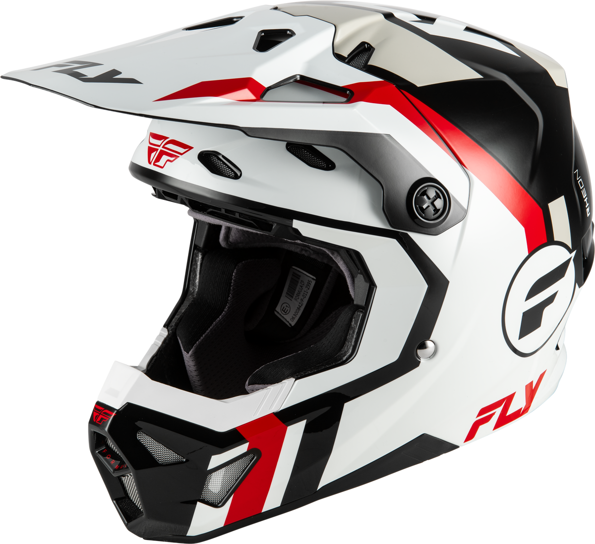 Formula Cp Seal Helmet White/Black/Red Xl - 73-0041X - Fly Racing