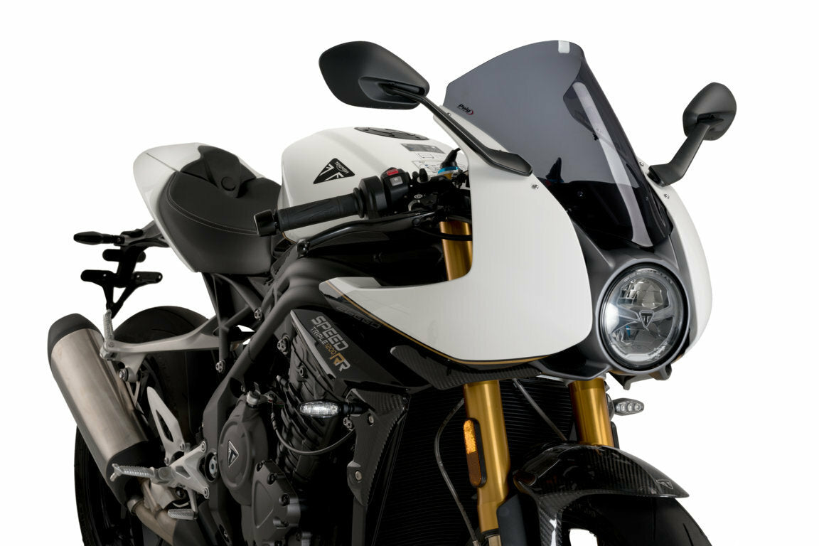 Windscreen R-Racer Dark Smoke Tri - 561-21262D - PUIG