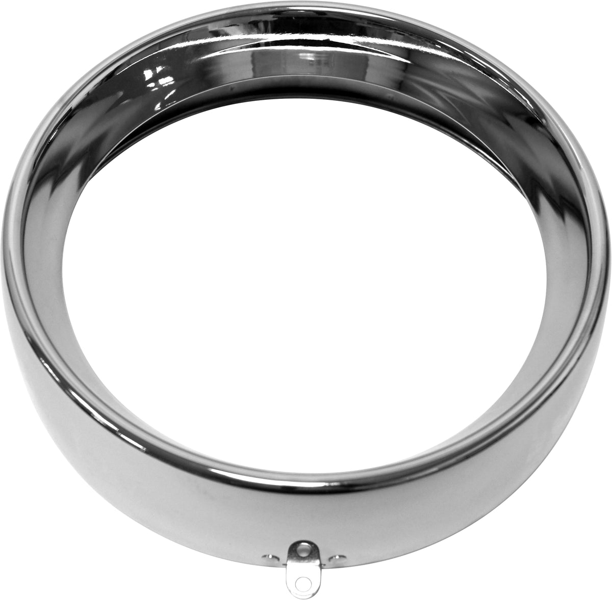 Frenched Headlight Trim Ring Chrome 7 Tab Style - 820-0326 - HardDrive