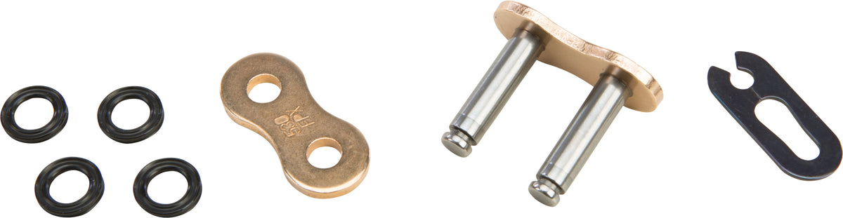 X-Ring Clip Master Link 530 Gold - 692-5701G - Fire Power