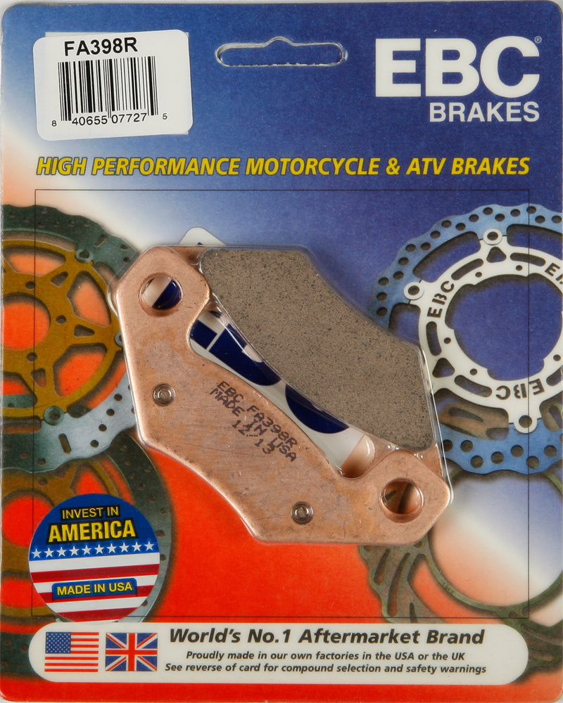 Brake Pads - 15-398R - EBC Motorcycle Brakes
