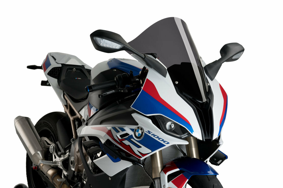 Windscreen R-Racer Dark Smoke Bmw - 561-3641D - PUIG