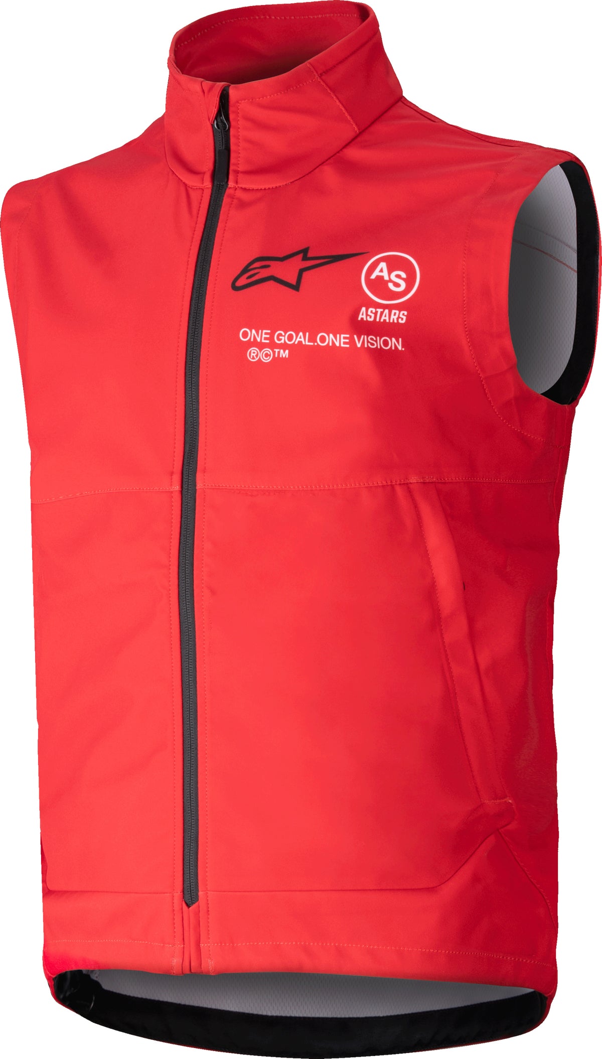 Techstar Softshell Vest Bright Red 2x - 482-000562X - alpine star