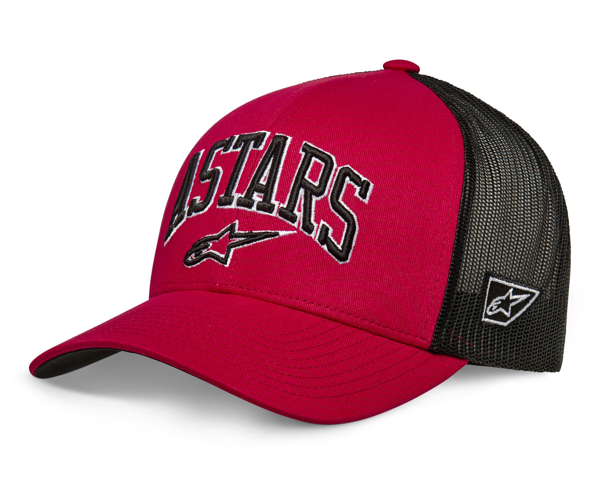 Dunker Trucker Hat Red/Black - 482-76317 - alpine star