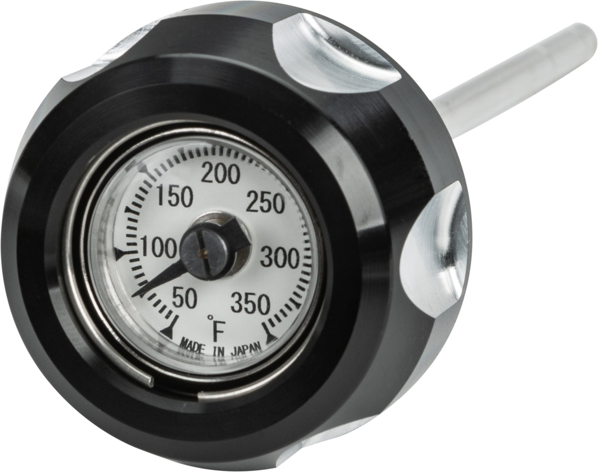 Oil Temp Dip Stick M8 Black And Machined - 820-26354 - HardDrive