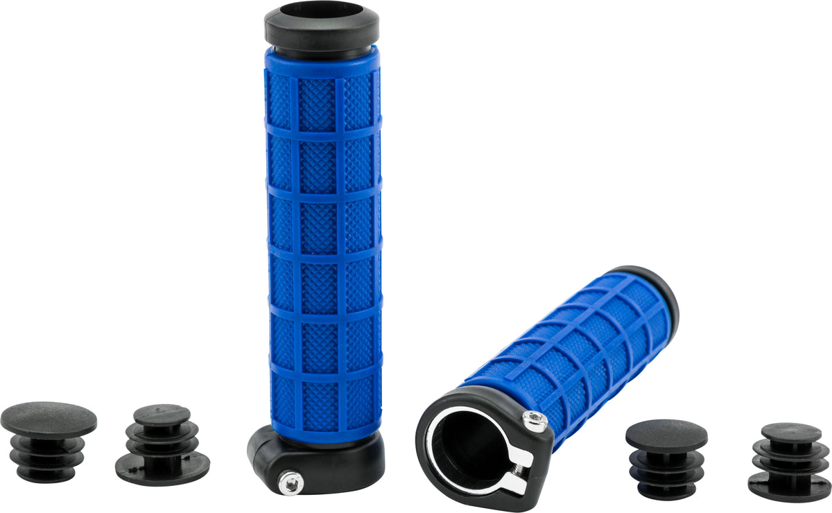 Grip-Lock Grips Blue/Black - 24-1272 - Fire Power