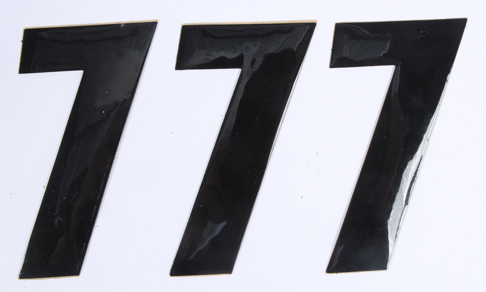 Number 7 Black 4" 3/Pk - 862-247 - DCOR