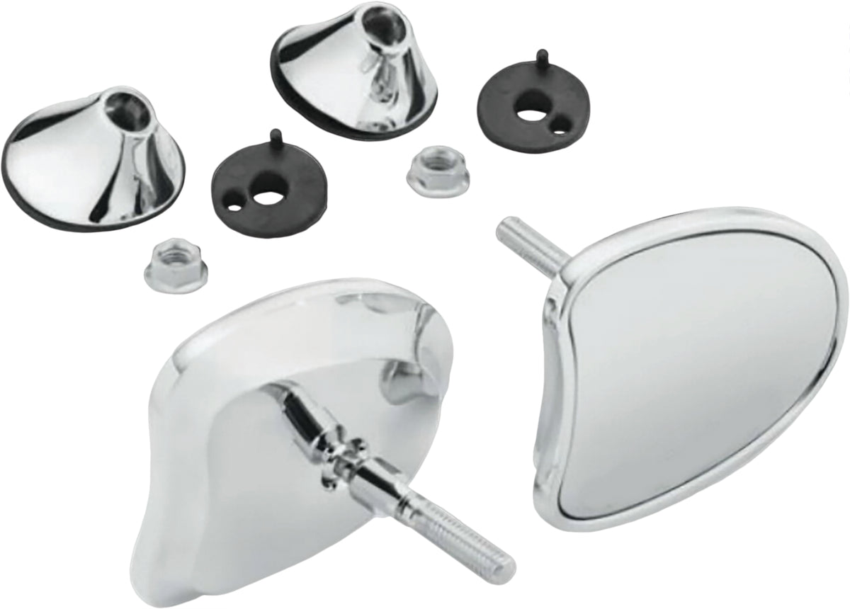 Tapered Fairing Mirrors Chrome - 820-52389 - HardDrive