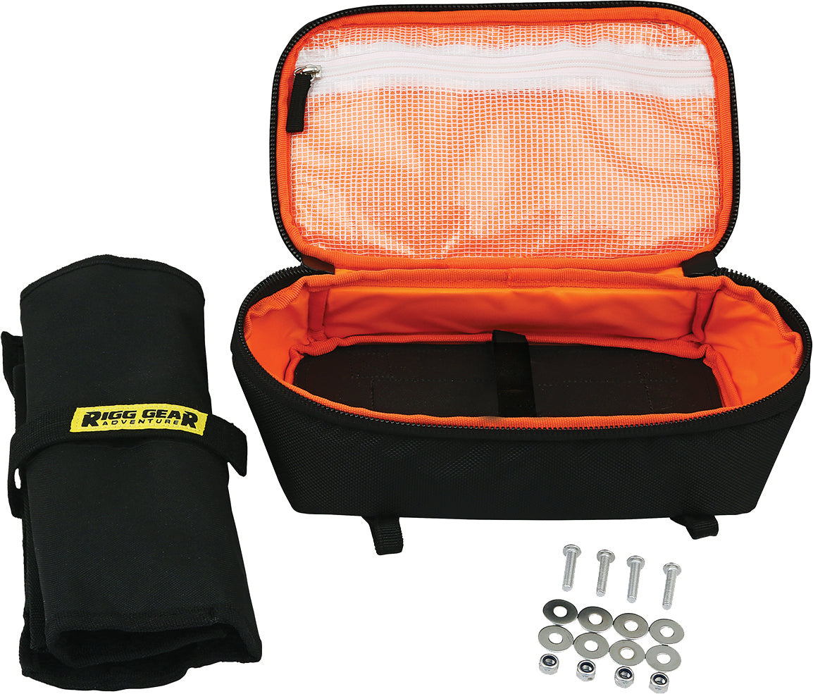 Rear Fender Bag With Tool Roll 3l Black - 270-3051 - Nelson-Rigg