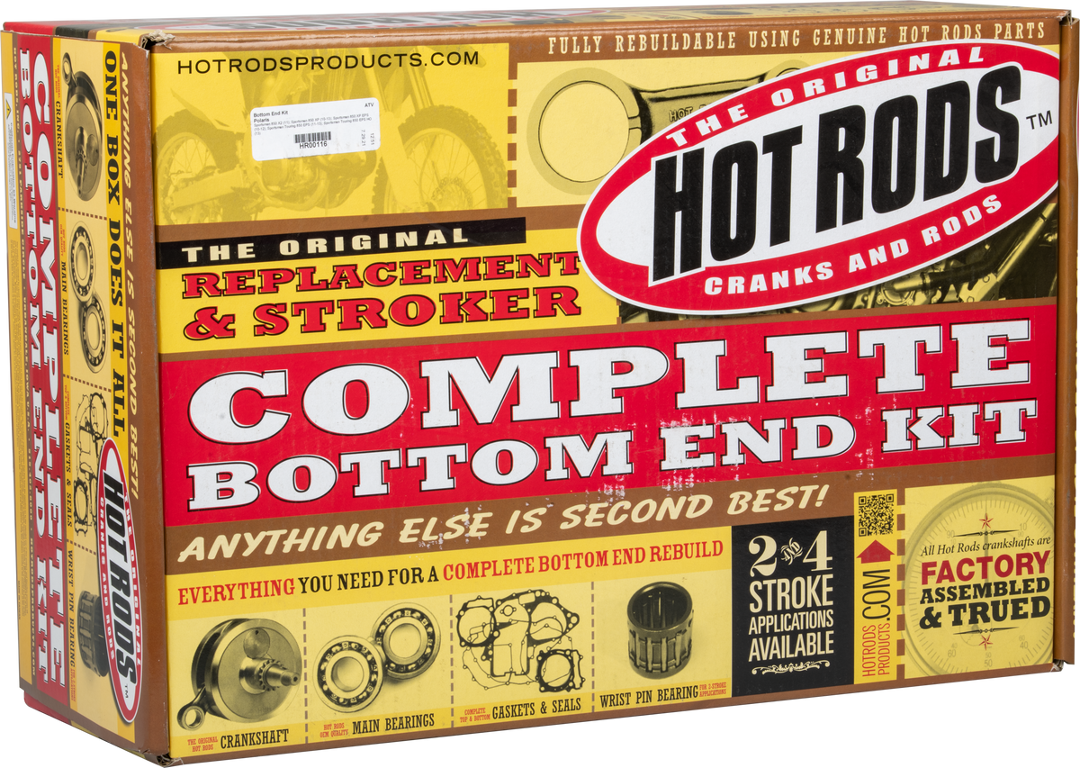 Bottom End Kit Pol - 421-HR0116 - Hot Rods