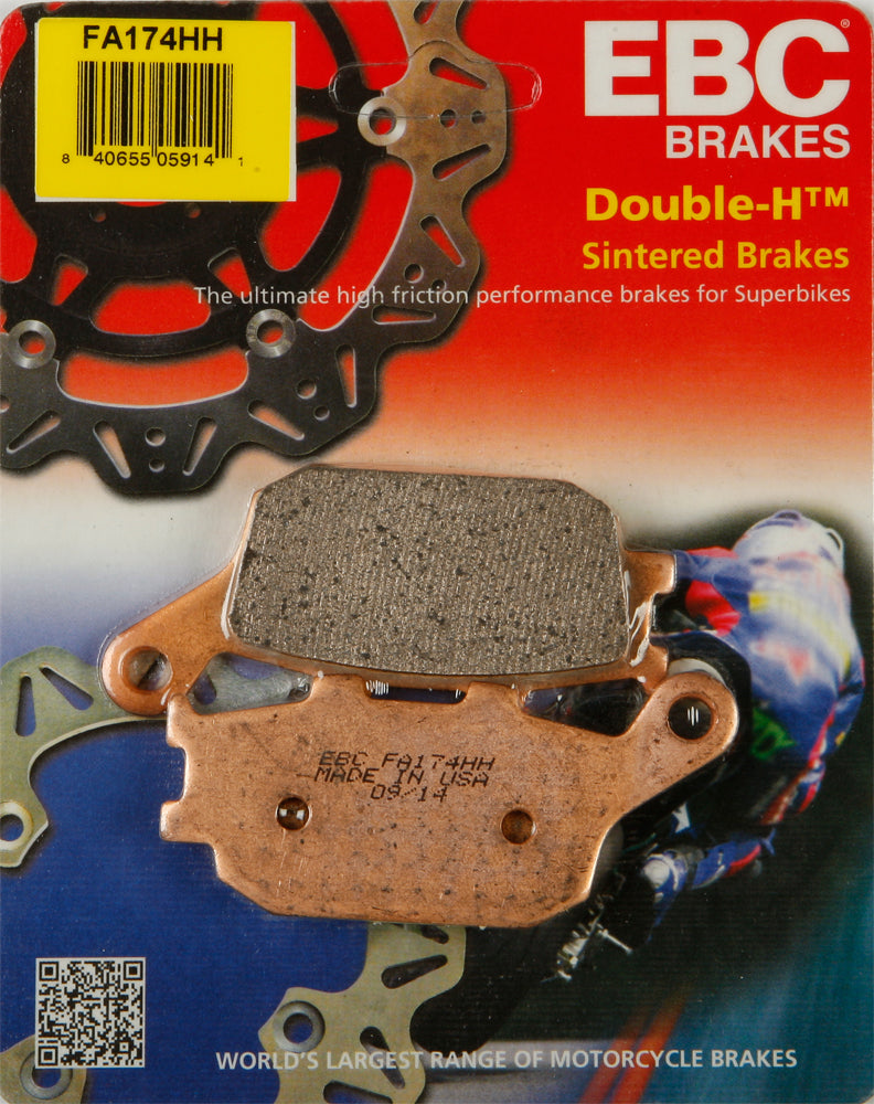 Brake Pads - 15-174H - EBC Motorcycle Brakes