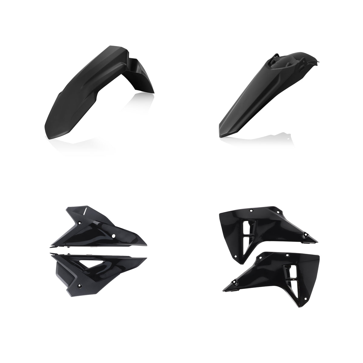 Plastic Kit Hon Black - 29867-50001 - Acerbis