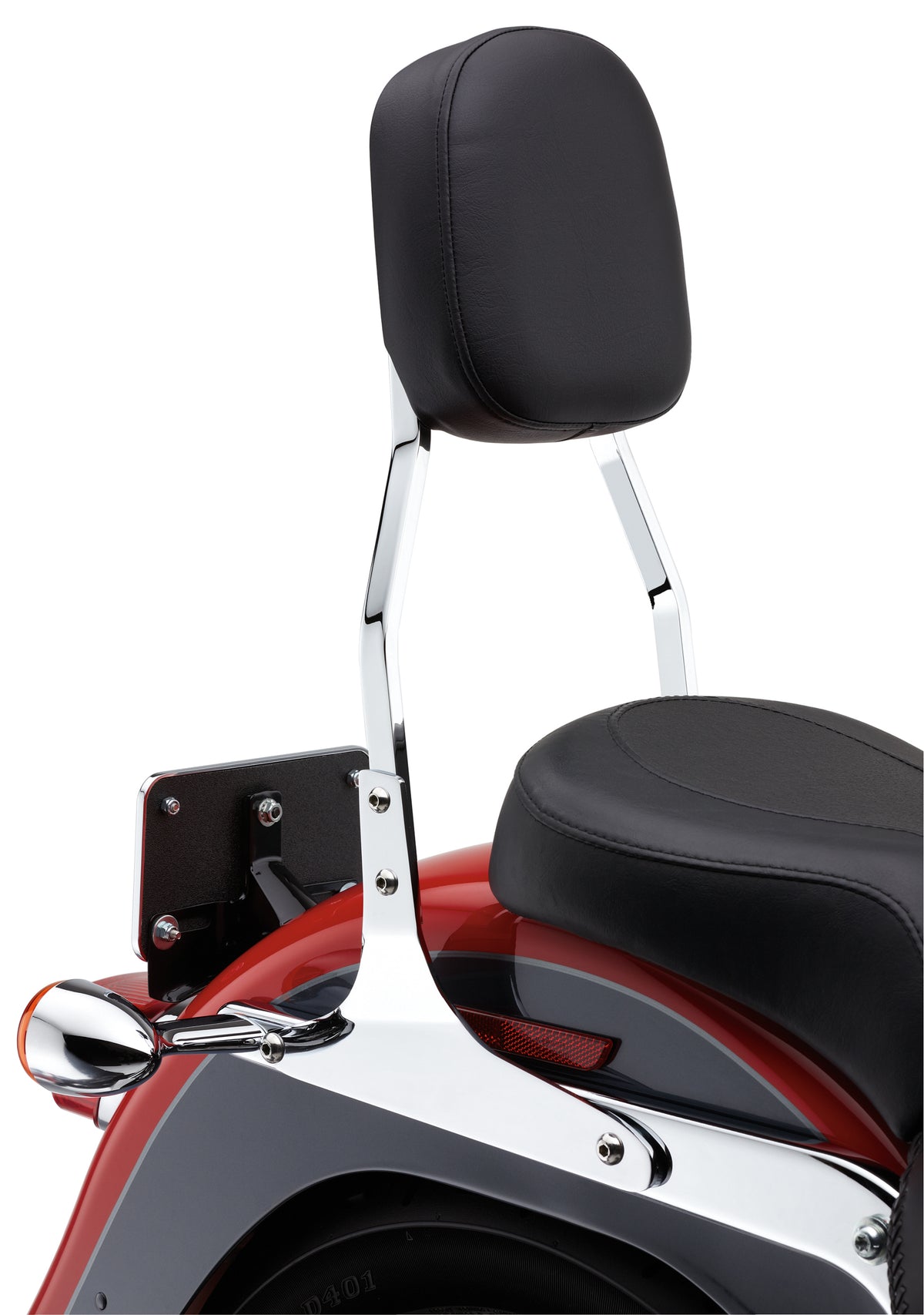 Standard Sissy Bar Chrome Flst/C/N/S/Sc 00-17 - 82-96599 - Cobra