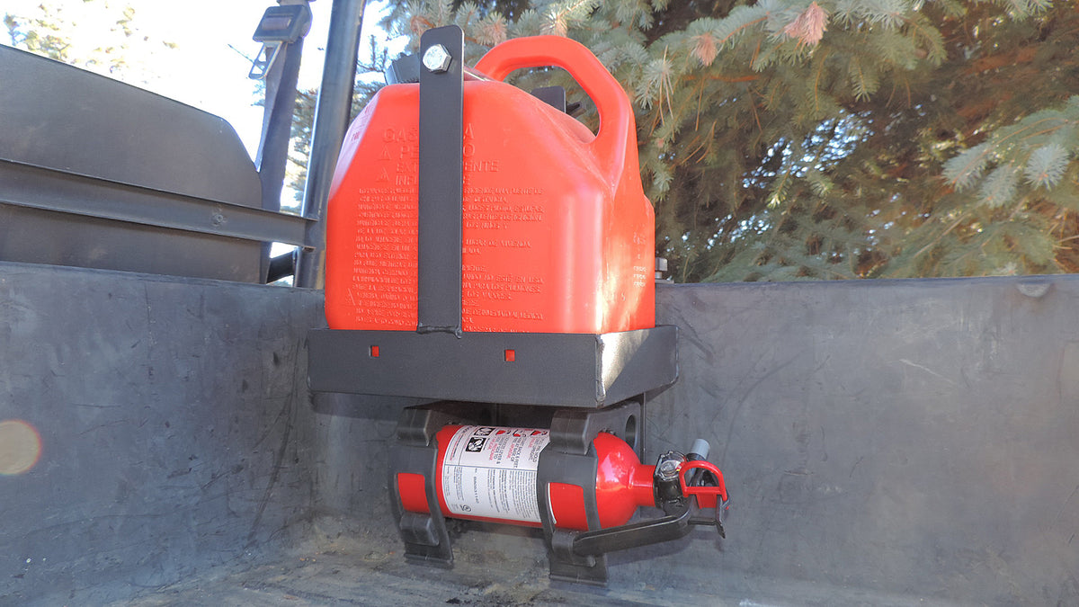 Fire Extinguisher And Spare Fuel Bed Mount Pol - 45-5101 - Hornet