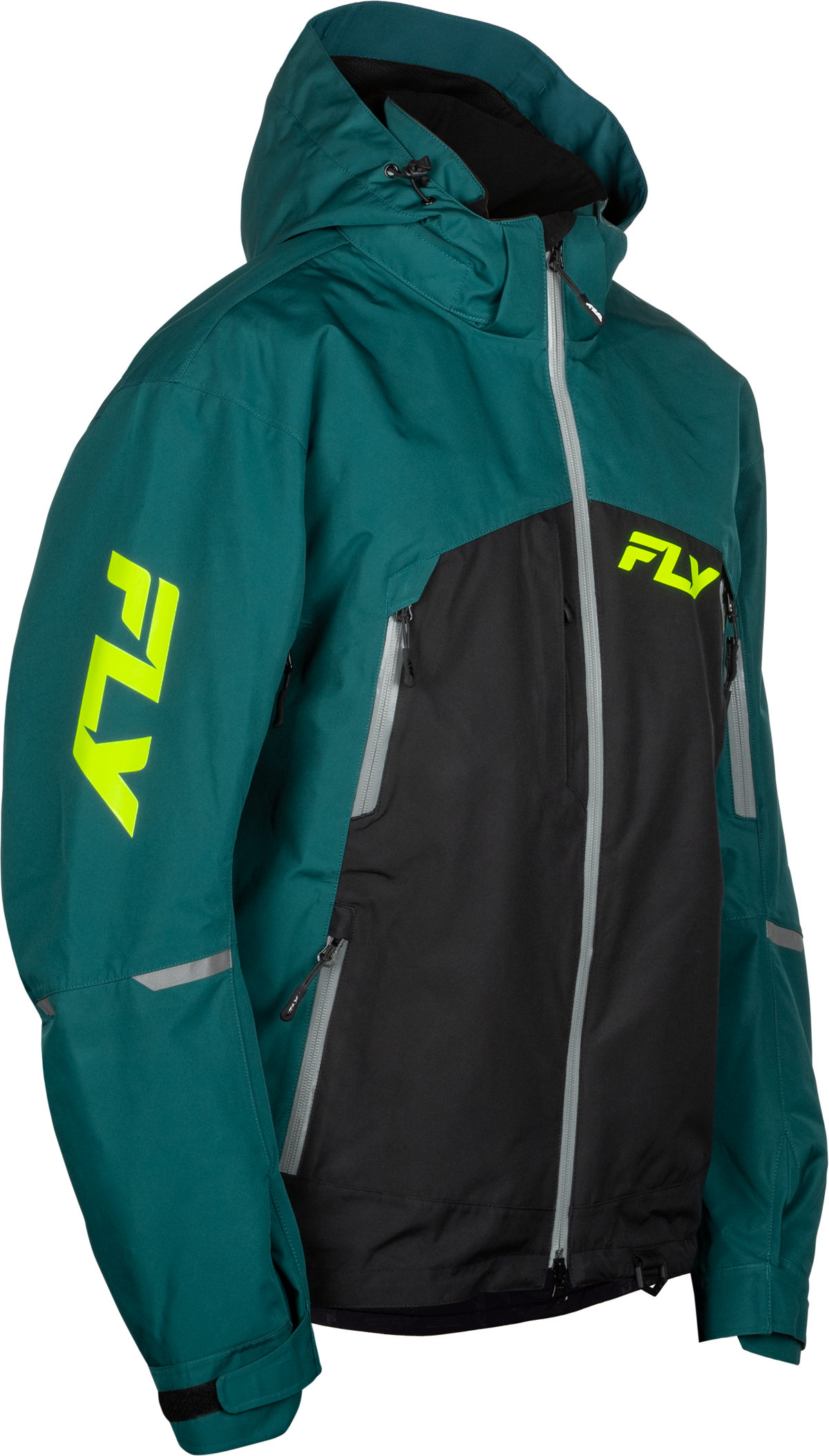Incline Jacket Teal/Black 3x - 470-41093X - Fly Racing