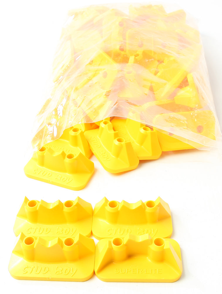 Super-Lite Pro Series Double Backers .75" 48/Pk Yellow - 18-33941Y - Stud Boy