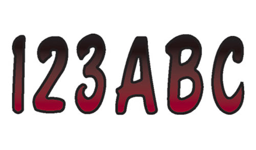Series 200 Registration Kit (Burgundy/Black) - 11-6206 - Hardline