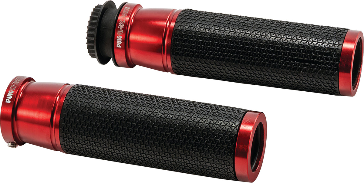 Grips Hi-Tech Accent Red Pair - 561-06326R - PUIG