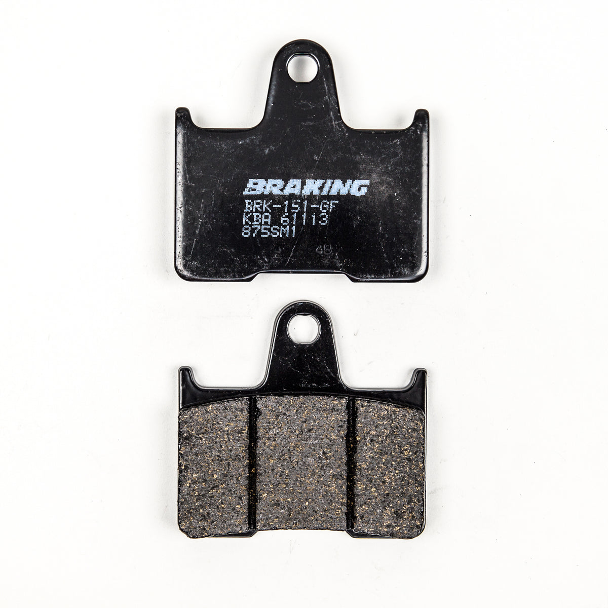Brake Pad Set Semi-Metallic - 31-875S - Braking