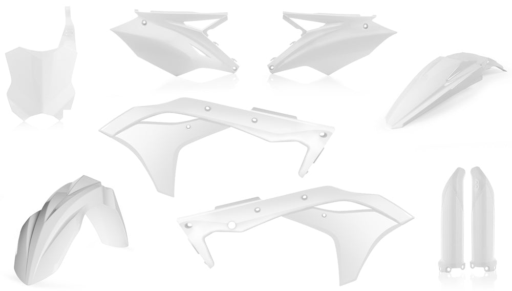 Full Plastic Kit White - 26306-30002 - Acerbis