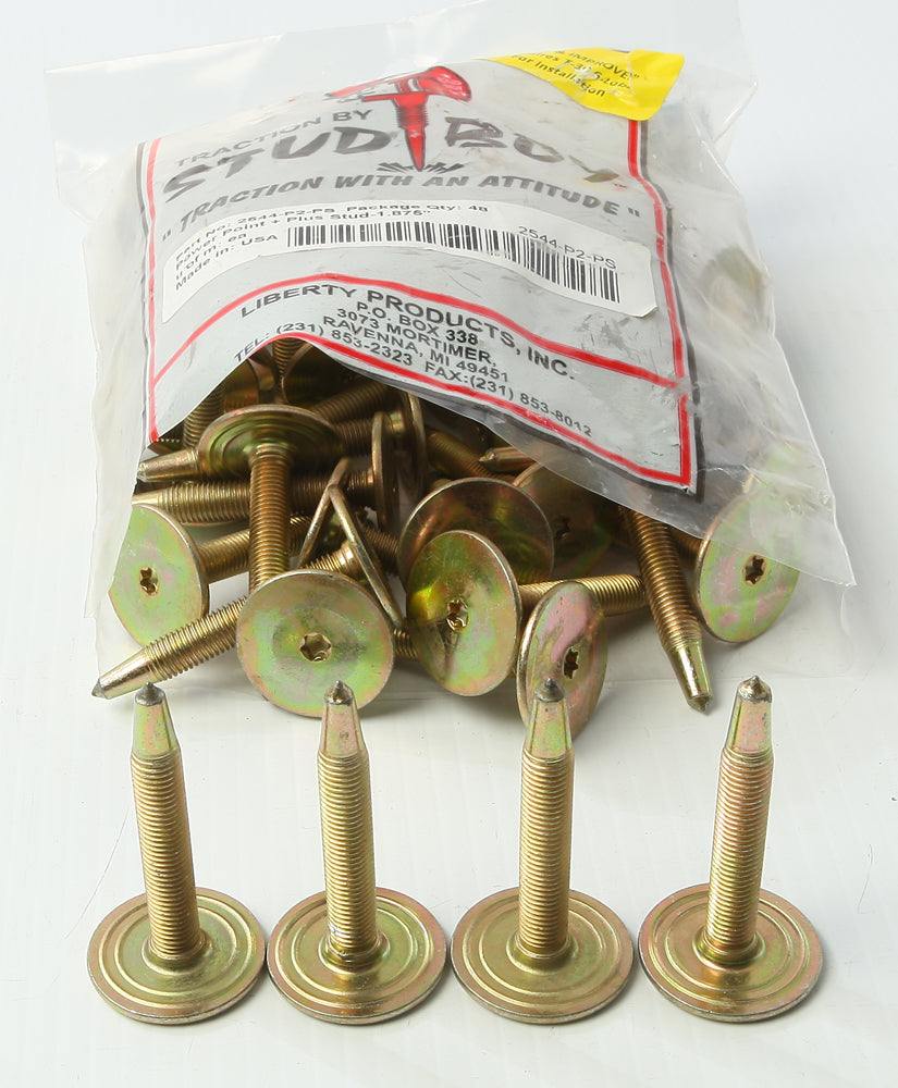 Power Plate Plus Backers 1.875" 48/Pk - 18-33983 - Stud Boy